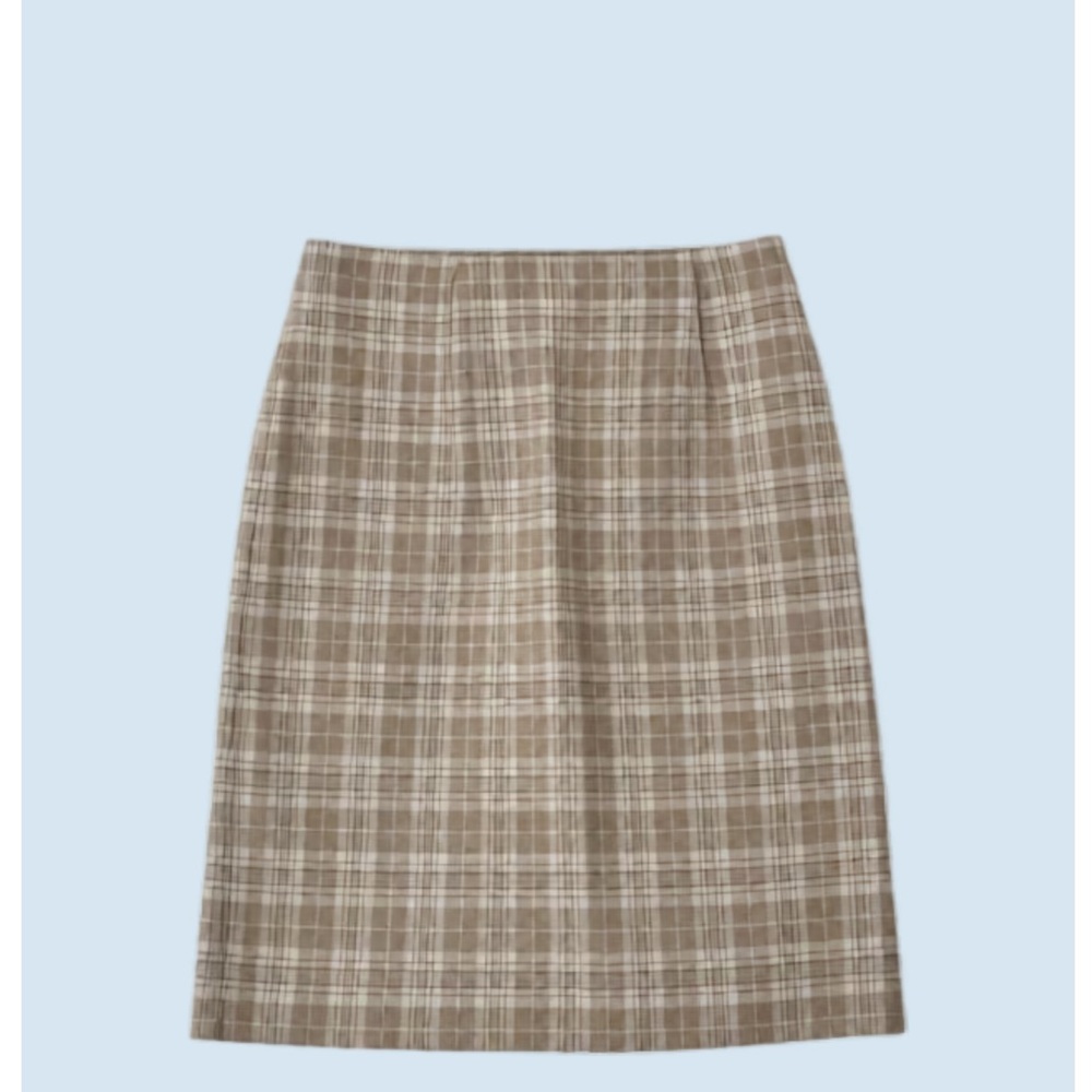 Carol Wren Vintage Plaid Pencil Skirt Size 8